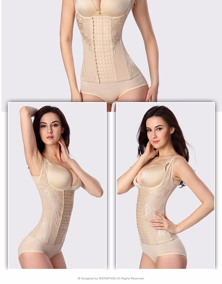 Sau sinh giảm bụng phiên bản nâng cao của khóa sáu hàng bụng eo chia cơ thể corset phù hợp với corset đồ lót giảm béo đồ lót định hình