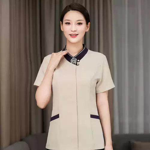 Комнатный летний комплект для отеля для работы, короткий рукав