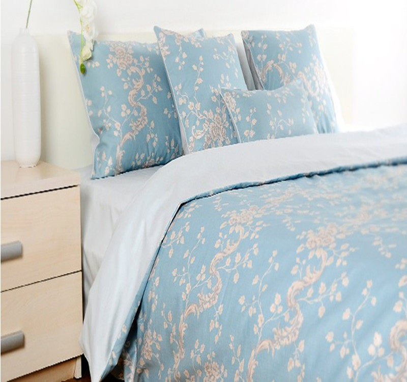 British brand LAURASHLEY foreign trade export original single cotton tribute satin reactive printing four-piece set