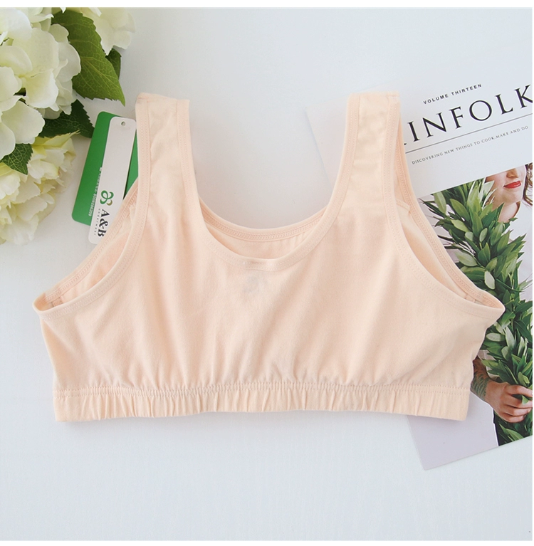 AB đồ lót với ngực pad cotton yoga đồ lót áo ngực mỏng phần cotton nữ vest hàng đầu C409 áo ba lỗ nữ khoét nách sâu