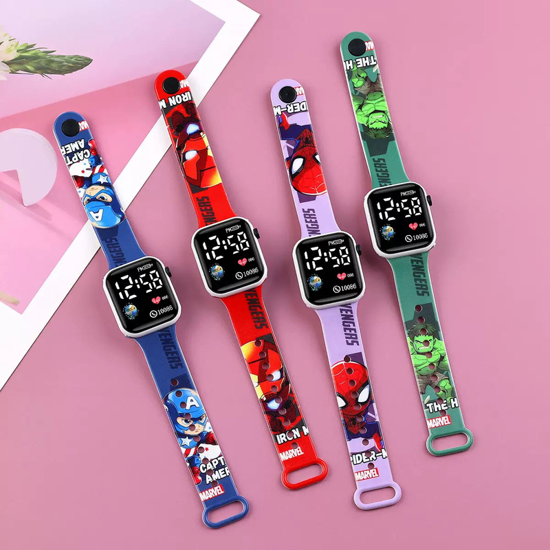 New Cartoon Watch Spider-Man Casual Cute Student Party Children's Watch for Boys Electronic Watch Cute for Girls New Cartoon Watch Spider-Man Casual Cute Student Party Children's Watch for Boys Electronic Watch Cute for Girls