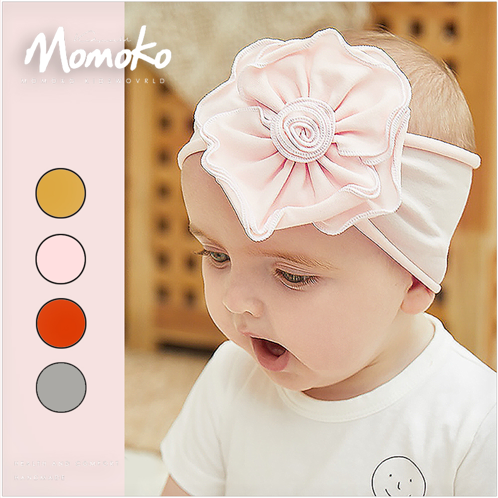 Newborn Super Cute Head Decoration Female Baby Head Flowers Adorable Princess Baby Hair With Summer Thin Hair Care Hale Door Cap Hair Accessories