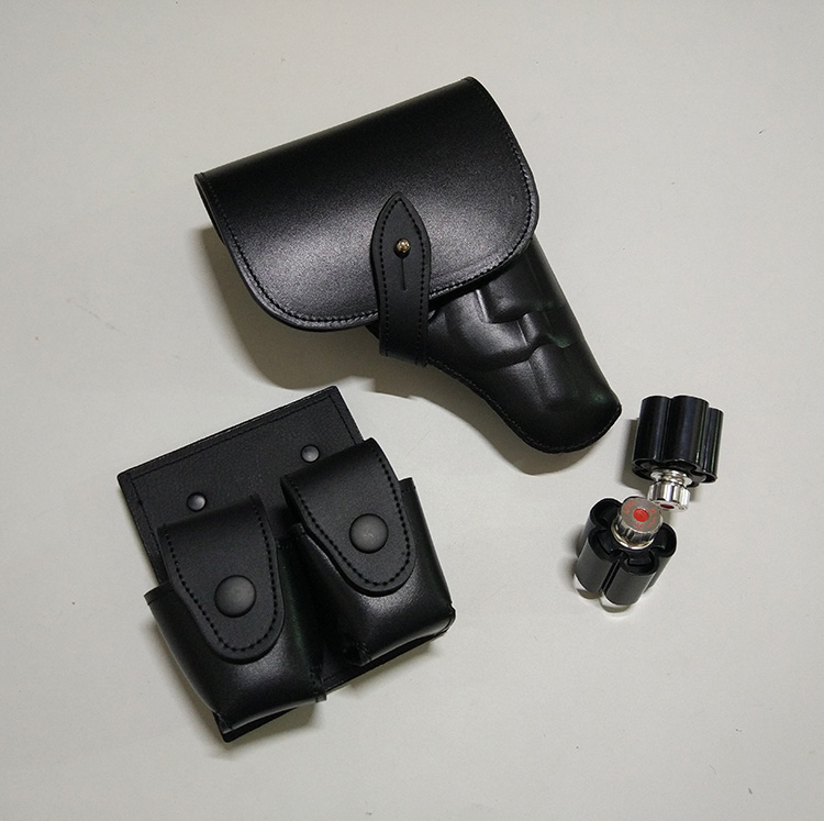 10 mm Runner Fast Loader Catamaran double-row bullpen jacket Quick-pull jacket 10mm left wheel waist leather sheath explosion proof-Taobao