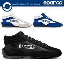 Genuine leather SPARCO racing shoes flame retardant fireproof FIA certified car riding karting four-season leisure sports for men and women