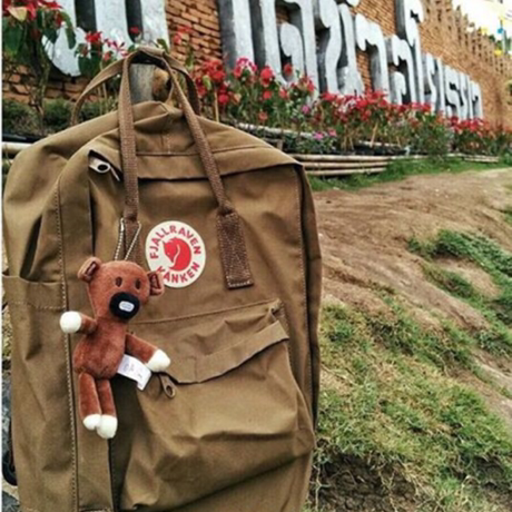 fjallraven backpack sand