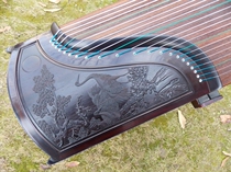 Dunhuang guzheng 9698FFF rose sandalwood Jade shadow long crane bone pine pattern Shanghai national musical instrument one