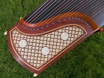 Dunhuang Guzheng 694KK banana window night language advanced mahogany performance collection Zheng Shanghai National Musical Instrument Factory