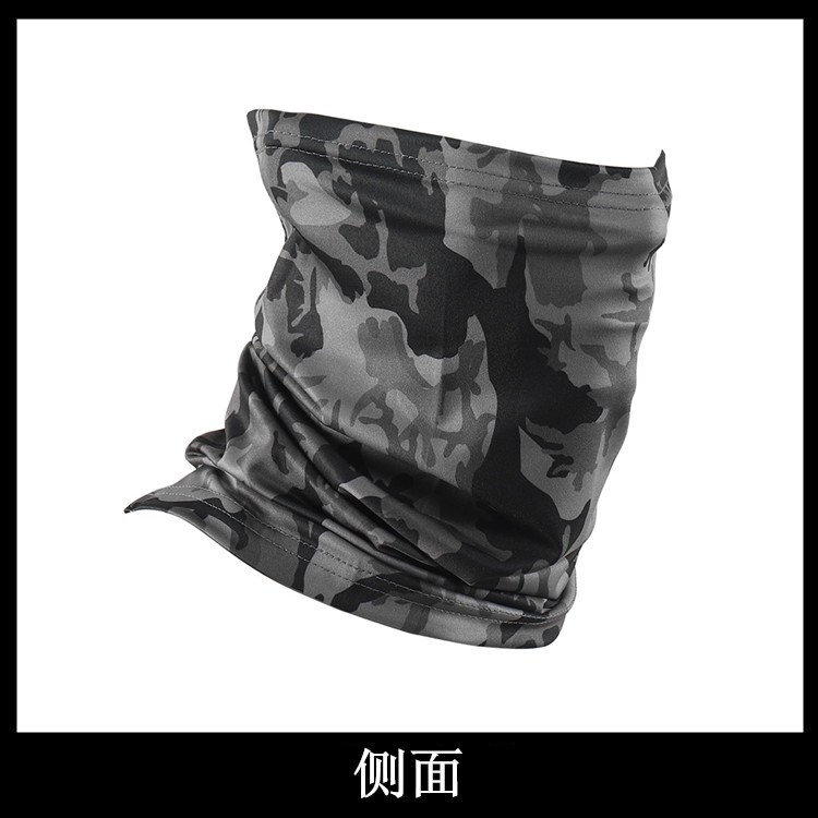 18 mới băng lụa Dahua câu cá khăn trùm đầu ma thuật kem chống nắng mui xe thoáng khí bib mask hood tai bìa cưỡi khăn khăn bịt mặt đa năng