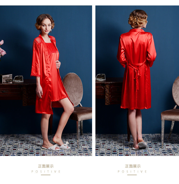 Peignoir jeunesse Silk deux pièces - Ref 595130 Image 10