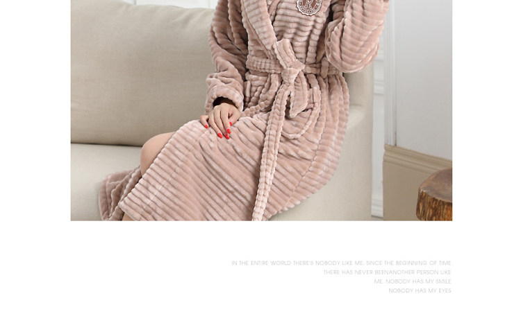 Peignoir jeunesse Couple velours robe - Ref 595086 Image 14