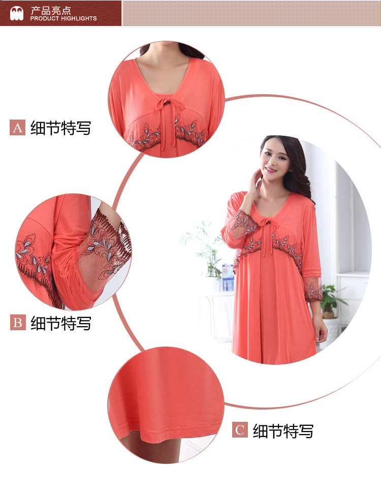 Peignoir jeunesse Petite robe florale - Ref 596115 Image 28