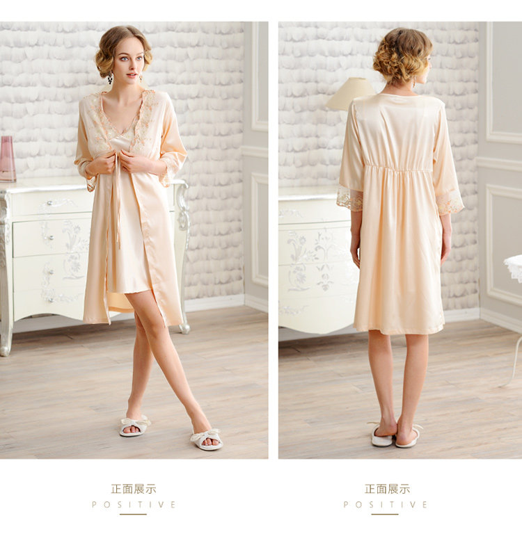 Peignoir jeunesse Silk deux pièces - Ref 595130 Image 36