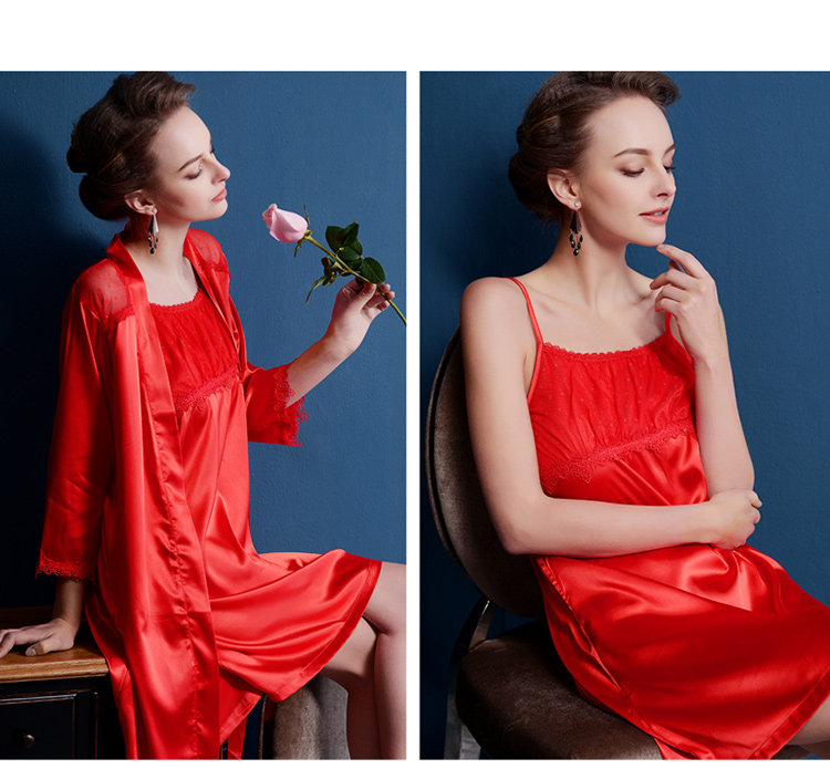 Peignoir jeunesse Silk deux pièces - Ref 595130 Image 14