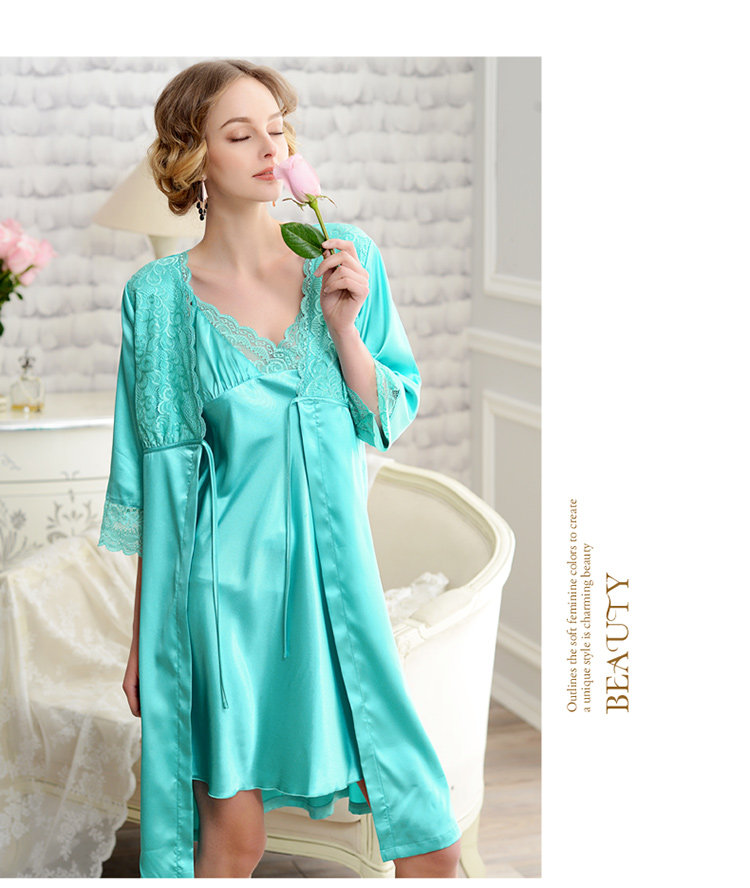 Peignoir jeunesse Silk deux pièces - Ref 595130 Image 18