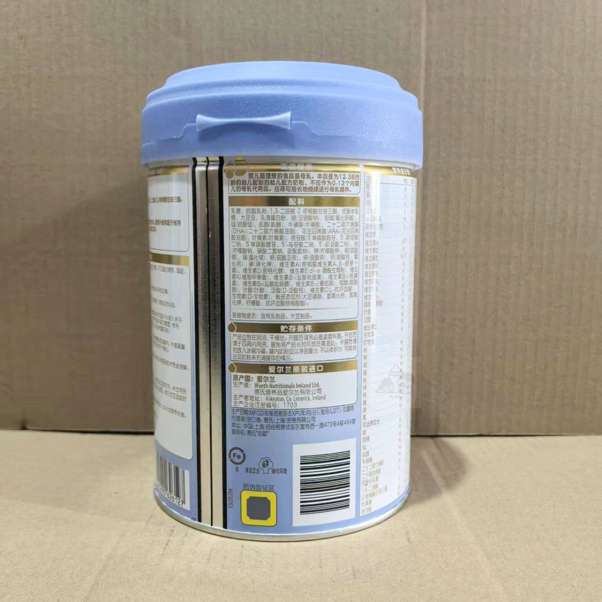 24年10月产惠氏启赋3段蓝钻三段婴幼儿配方奶粉810g：👶宝宝成长的黄金搭档，妈妈放心的选择！✨-婴幼儿牛奶粉-淘宝好物网