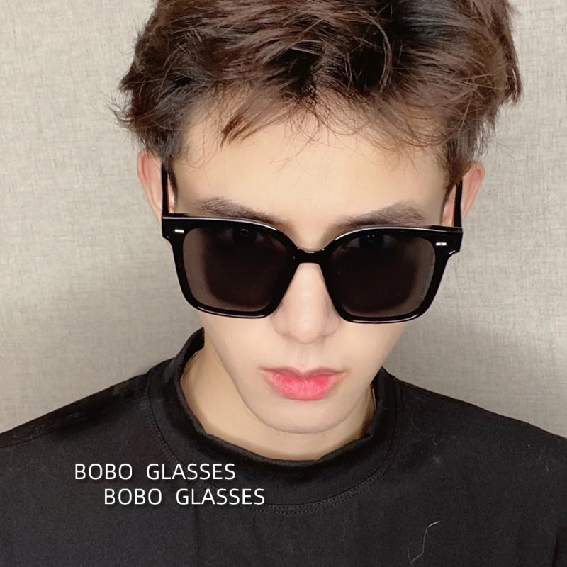 Han Edition Baiyu Sunglasses Fashion Net red face appears thin polarized anti-UV sunglasses for men and women