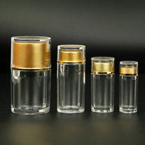 High-end Packaging Bottle Health Products Capsule Medicine Bottle Hide Red Worm Grass Jar 37 Pink Dendrobium Acrylic Plastic Case