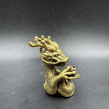 Antiques and miscellaneous collections, pure copper dragon incense holders, incense holders, incense accessories, incense sticks, room tea ceremony incense accessories