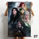 Sorcerer Game Poster Tranh Sorcerer 3 Hunting Hilary White Wolf Gerlot Ye Nafite Lisi Scroll Tranh - Game Nhân vật liên quan