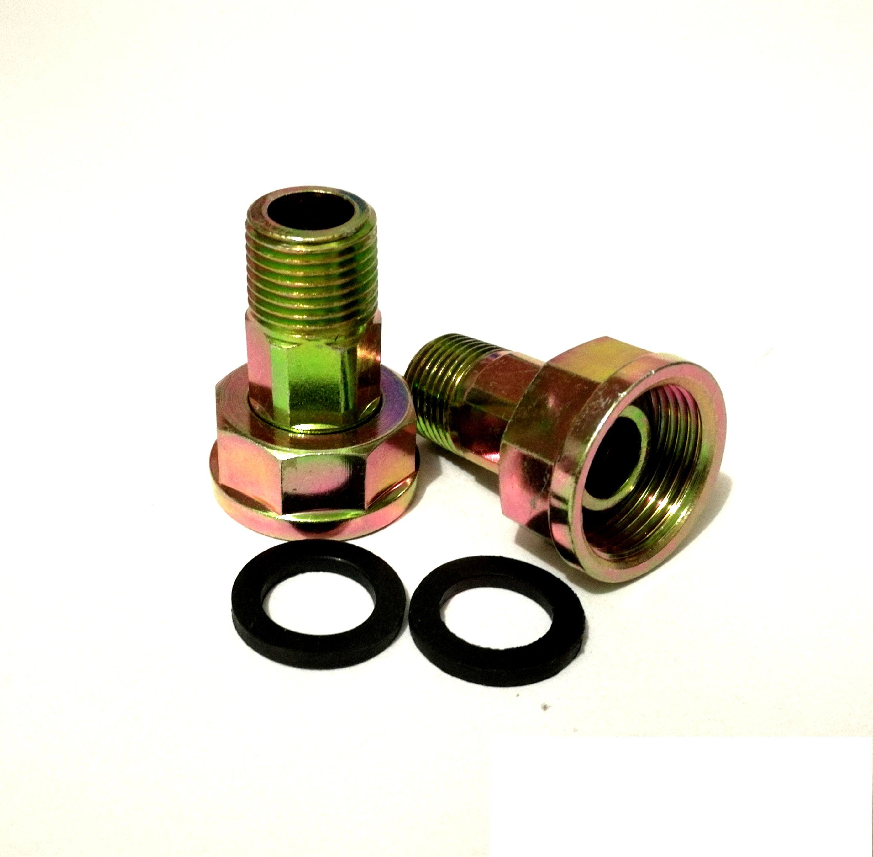 Household gas meter gas meter M30 turn four-point thickened galvanized iron joint Environmental protection passivation rainbow multicolored