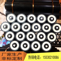 Polymer nylon roller conveyor Unpowered polyethylene polymer roller Wear-resistant and anti-corrosion conveyor roller