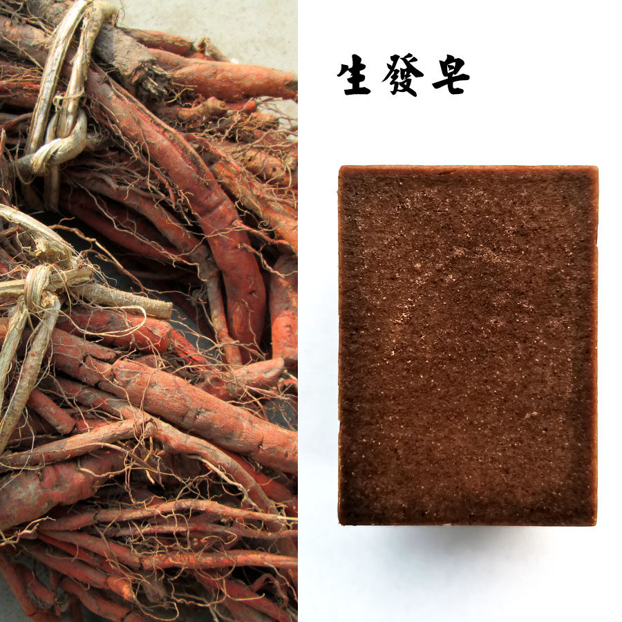 Raw hair shampoo soap for moderate hair Salvia saponins arborvitae leaves pure plant cold shampoo soap