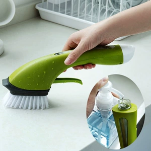 Автоматическая жидкость -винка -Shabu -Shabu -Shabu -Shabu -Shabu -Shabu -Shabu -Shabu -Shabu -Shabu -Shampoo, блюдо, чистая ручка с длинной ручкой, щетка для ванной комнаты щетки для ванной комнаты.