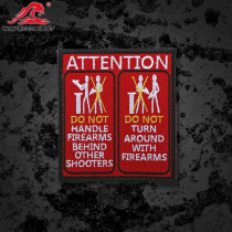Tide Jun Shooting Range 2 Rules Embroidery Chapter Velcro Medal Shooter Special Shooting