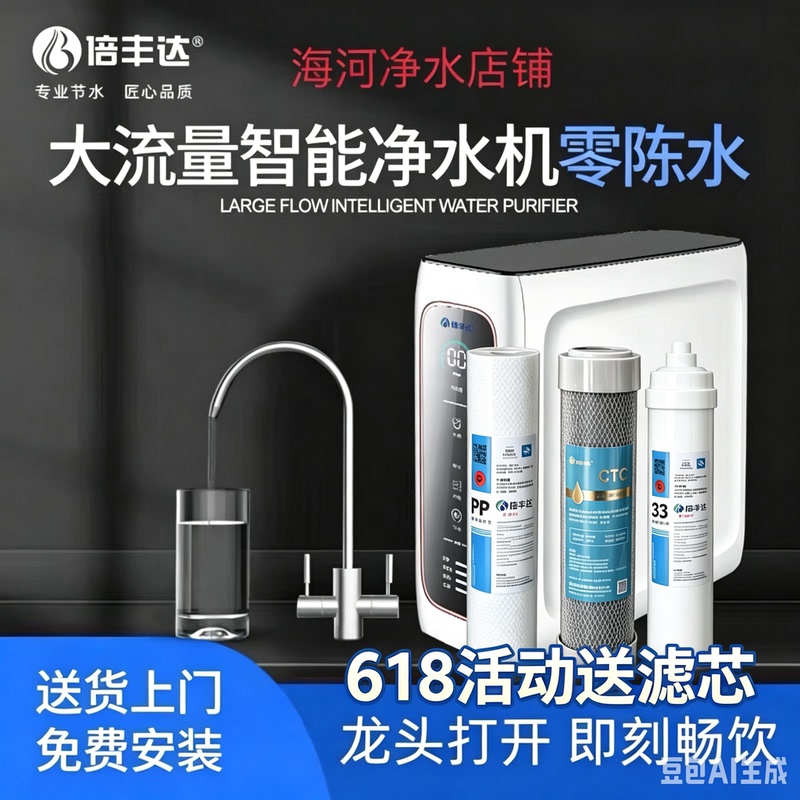 Beifengda Plus Water Purifier 800g Universal Filter Element 0 Residual Water 0 Additives 0 Scale Inhibitor Beifengda Plus Water Purifier 800g Universal Filter Element 0 Residual Water 0 Additives 0 Scale Inhibitor