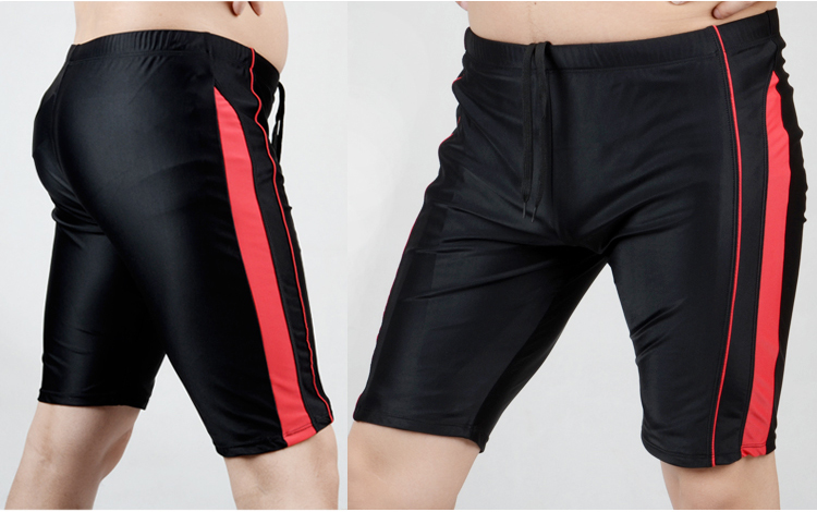 Bảo thủ Đàn ông Plus Phân bón Cộng với Quần bơi Kích thước Quần boxer Tốc độ khô năm điểm Đồ bơi nam Đồ bơi Spa quan boi nam