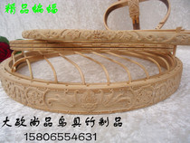 Painting Brow Cage Bamboo Bird Cage Bamboo Bird Cage bat Fukusu Full engraving Eyebrow Bird Cage full set of matching Qi
