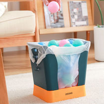 Poly Liaoning Commerce Nine Stalls Household Kitchen Creativity Adjustable Supermarket Shopping Bags Open And Open Extension Garbage Cans