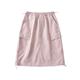 American Retro Elastic Waist Workwear Skirt Women's Summer Versatile Slim A-Line Outdoor Five-Point Drawstring Skirt