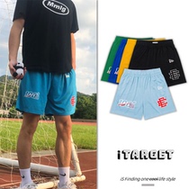 EE American but knee shorts Chauffins Printed Loose Mesh Breathable Casual Basketball Running 40% Pants Summer
