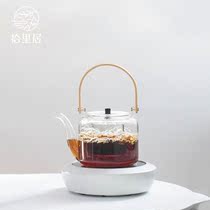 Pucili glass tea set electric pottery stove cooking dual-purpose Puer black tea maker household kettle thermal insulation tea stove