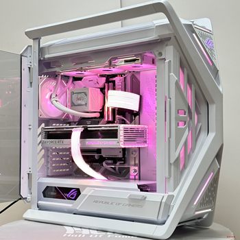 Shanghai Physical Store 285K High-End Computer 9950X3D Desktop 5080 Full Set Rog 5090D Host