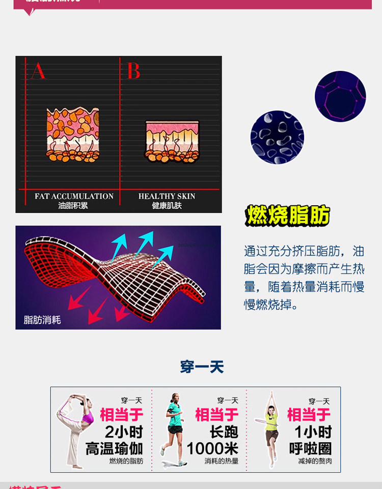 Sous-vêtement minceur HUOMEI Trois breasted 7947 en autre - Ref 707618 Image 14