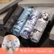 4 món quà đóng hộp đồ lót nam boxer cotton 100% cotton thể thao thoáng khí trẻ trung eo giữa bốn góc phiên bản Hàn Quốc