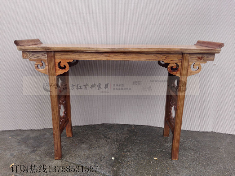 Gỗ nguyên khối cho bàn bàn, vỏ gỗ sồi, một số bàn squat chạm khắc, Ming và Qing phong cách Trung Quốc, nội thất cổ điển, giá đặc biệt - Bàn / Bàn mẫu bàn ghế sofa gỗ đẹp