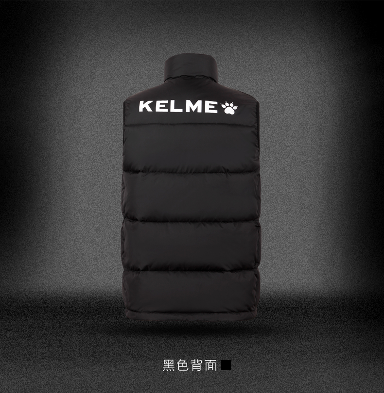 Áo thể thao nam Kalmei mùa thu và mùa đông áo vest bóng đá đào tạo áo không tay cotton vest vest K15P011 áo khoác ba lỗ nam