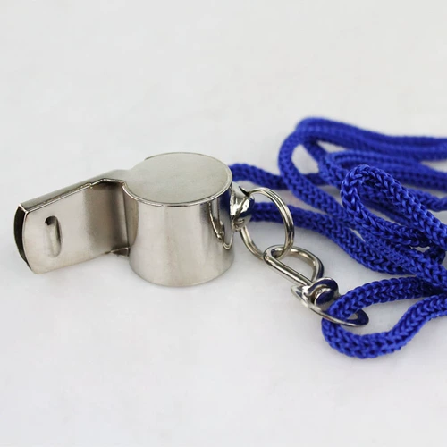 Коробка металлического рефери свисток из нержавеющей стали/