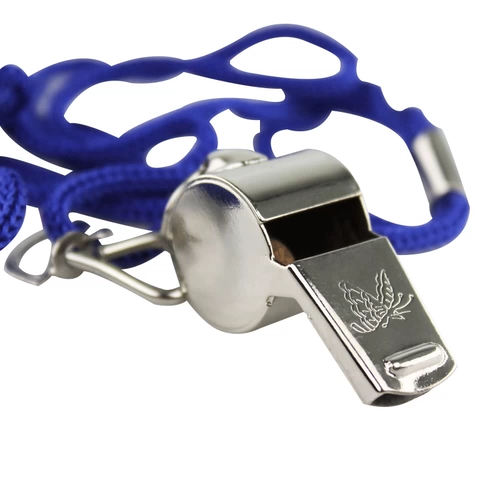 Коробка металлического рефери свисток из нержавеющей стали/