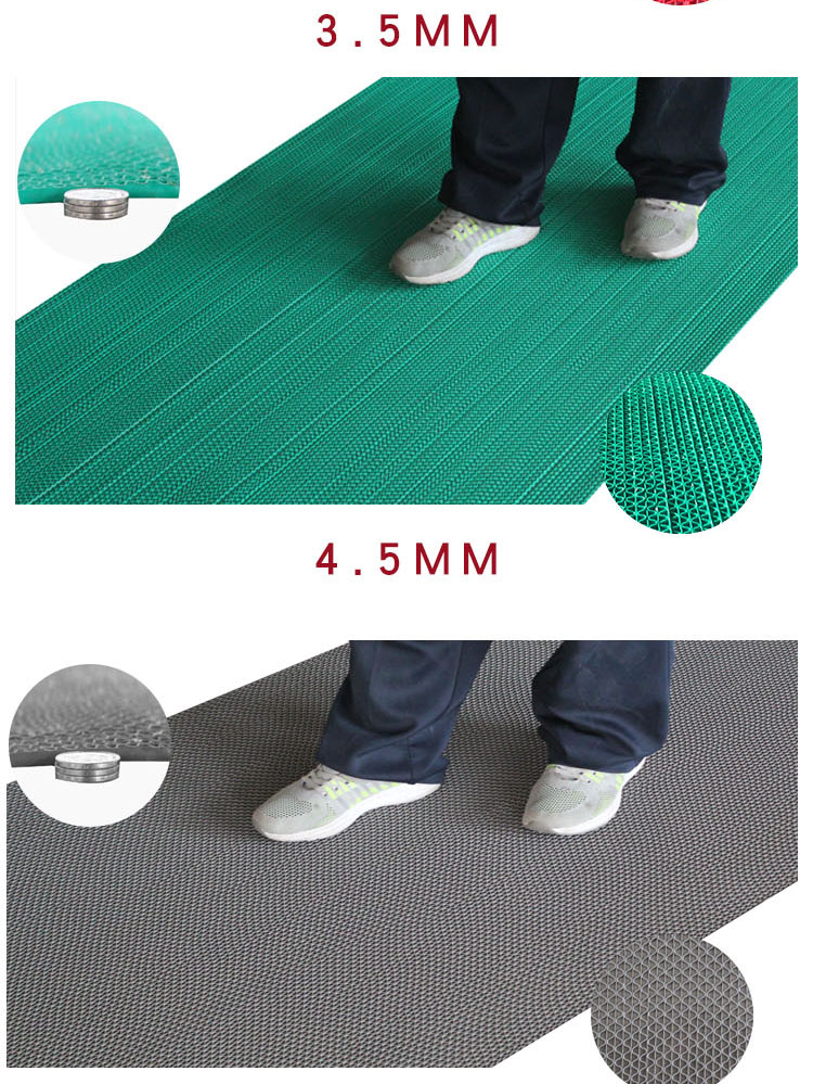 Thảm phòng tắm nhà vệ sinh thảm vệ sinh thảm nhựa thảm rỗng thảm PVC cửa thảm thảm xốp cho be 60x60