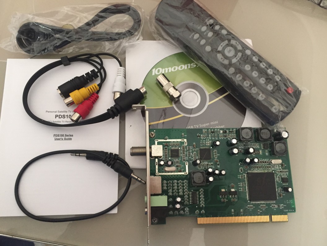 10moons Tianmin TV card PDS100 support AV S terminal input TV card acquisition card foreign trade card