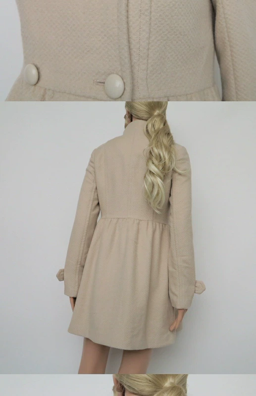 Aige Taote / L quầy đích thực nữ đặc biệt mùa thu và mùa đông lạc đà lông mịn eo dài eo áo E4106