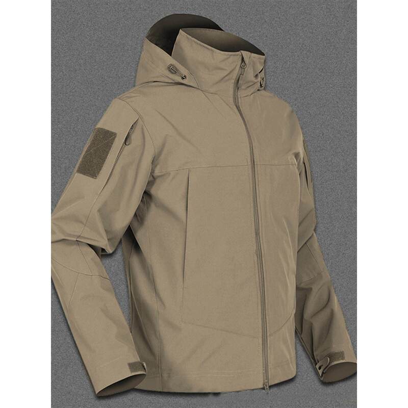 Pierre Cardin Military Fan Tactical Jacket Men's Spring and Autumn Soft Shell Windproof Waterproof High-End Men's Jacket