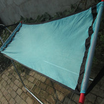 Factory direct pinhole Mesh Hammock mesh wooden stick hammock swing indoor and outdoor single casual hammock