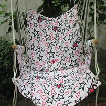 Special price increase widened hanging chair outdoor indoor creative swing hammock New Product hanging chair factory direct sales with tie rope