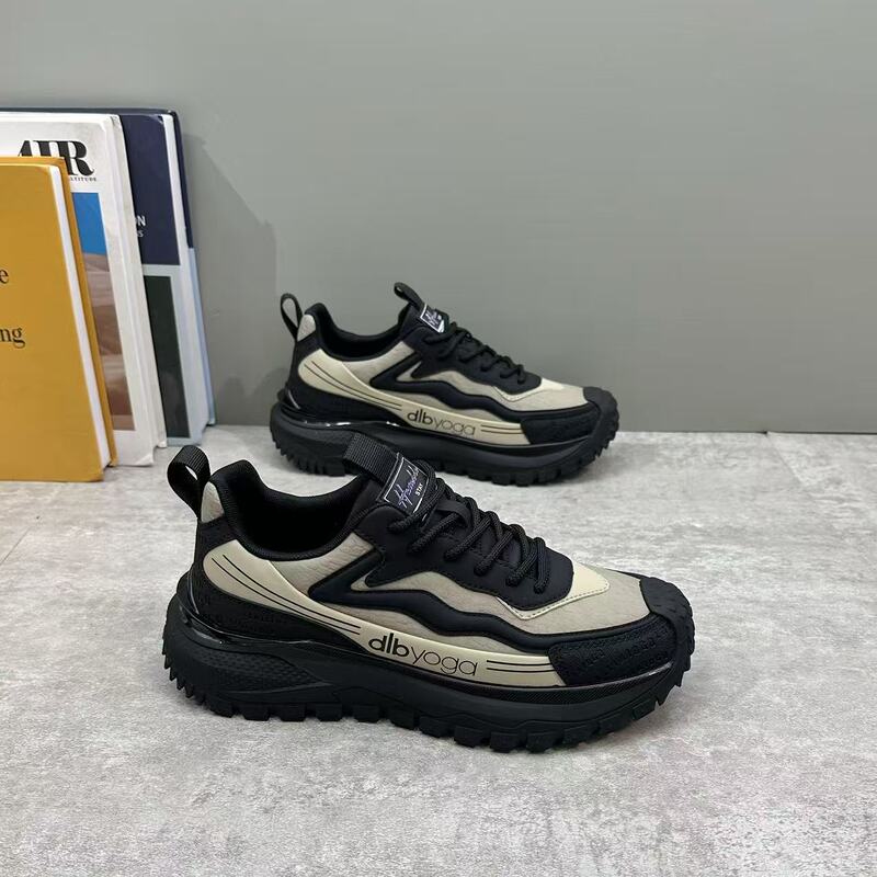 Men's Shoes 2026 Summer New Lightweight Thick-Soled Casual Sports Shoes Men's Outdoor Non-Slip Breathable Hiking and Mountaineering Shoes Men's Shoes 2026 Summer New Lightweight Thick-Soled Casual Sports Shoes Men's Outdoor Non-Slip Breathable Hiking and Mountaineering Shoes