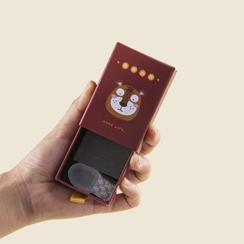 Double sided adhesive adhesive with high viscosity powerful fixing wall without scar waterproof and easy to tear the deity Nano Patch Transparent Adhesive Tape